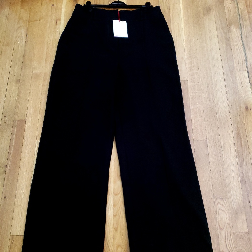 Black Wide Leg Dress Pant